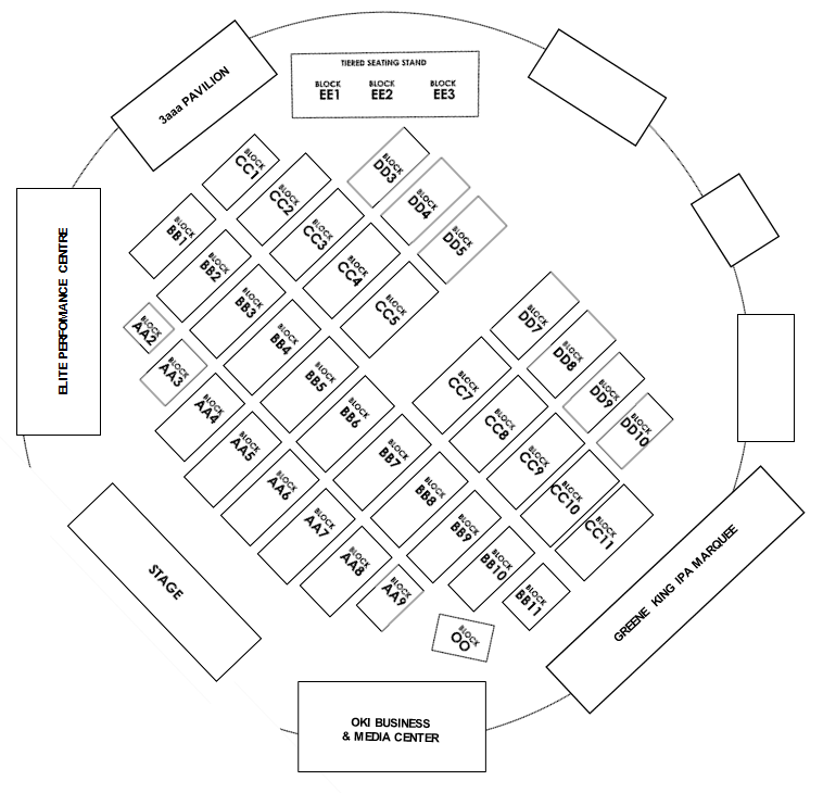 Elton John Seating Plan 13.9.16